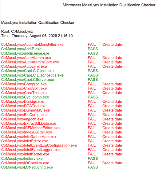 MassLynx IQ Checker Pass and Fail.png